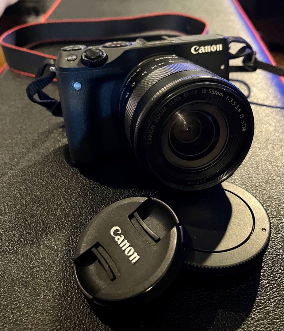 Canon EOS M3 Mirrorless Camera [2nd Hand] WITH FREEBIES, Photography