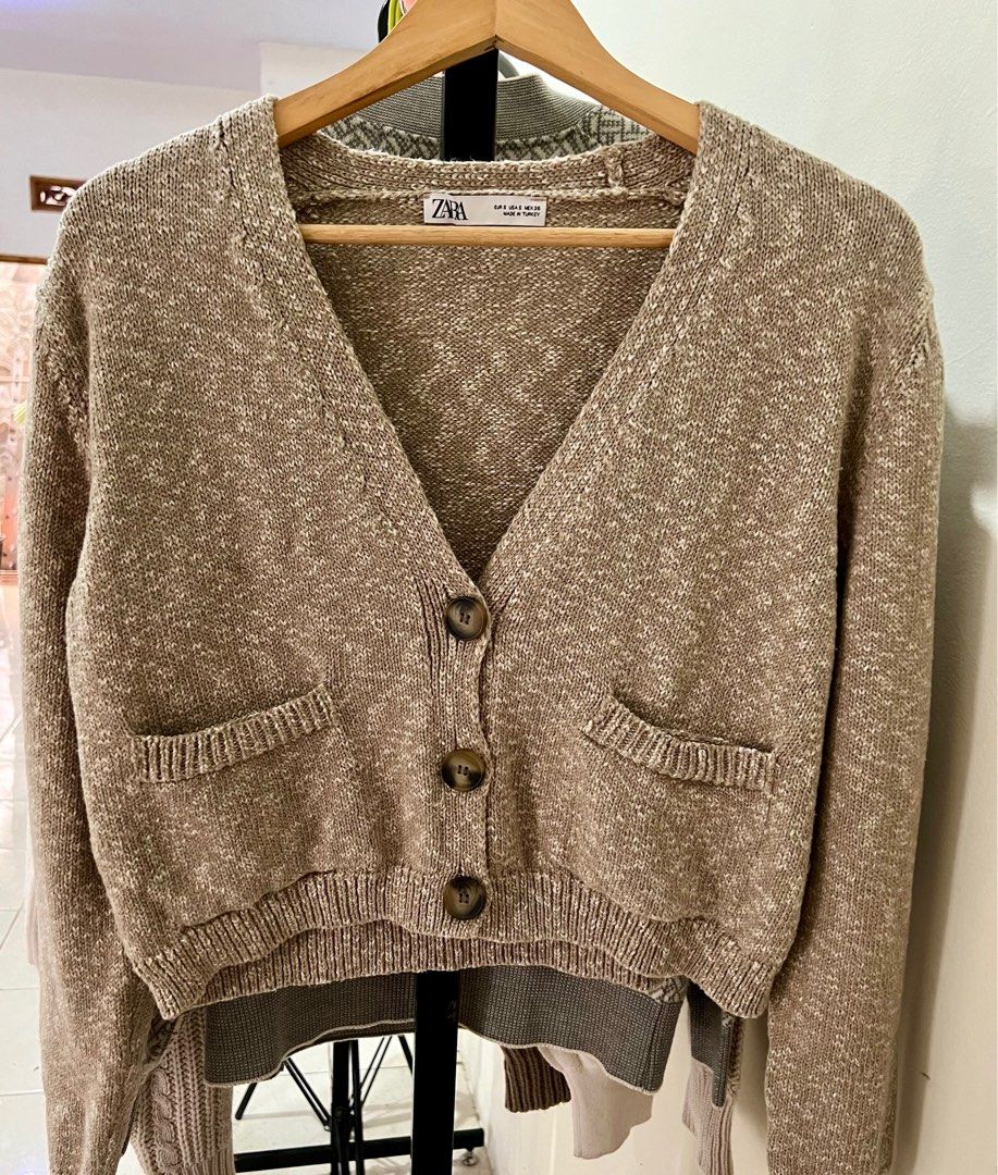 cardigan crop Zara