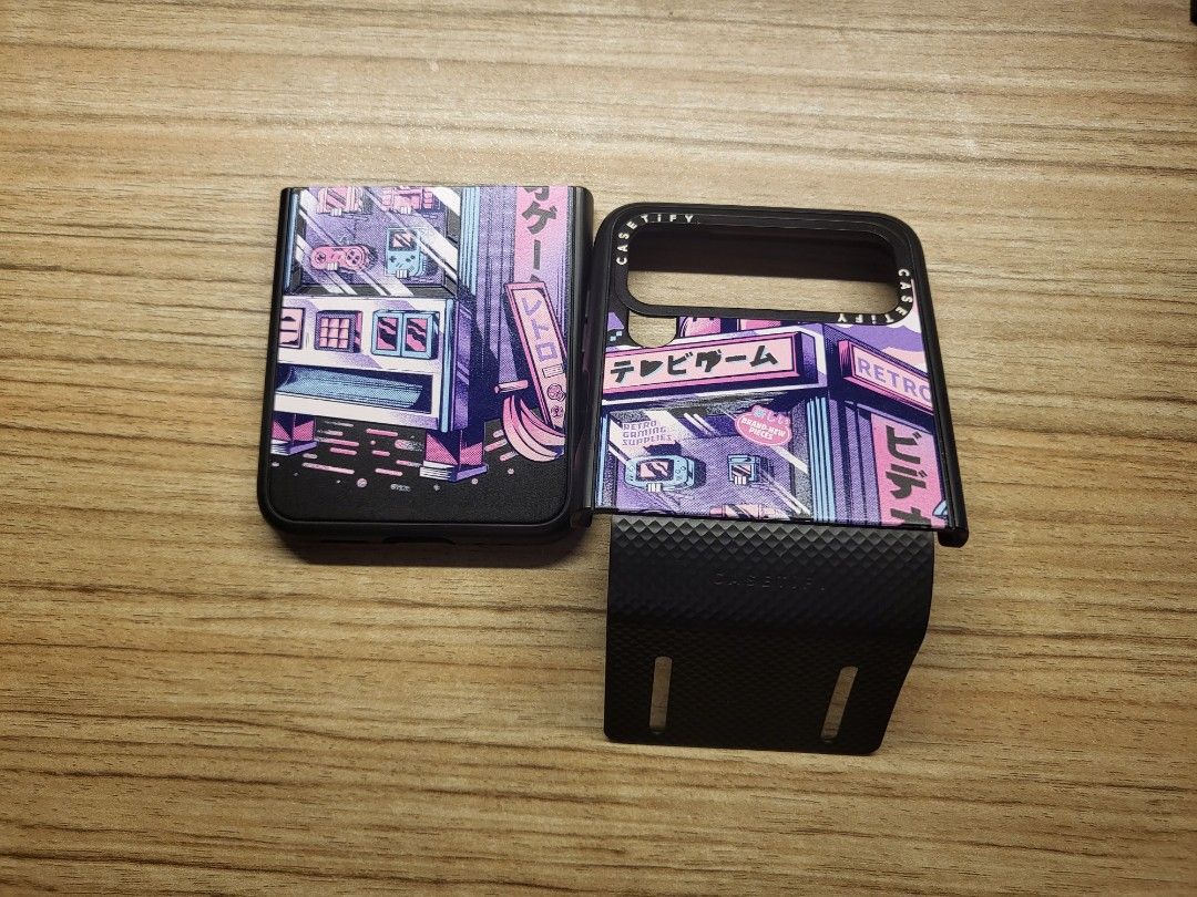 Casetify Samsung Galaxy Z Flip 3 Retro Game Case, Mobile Phones