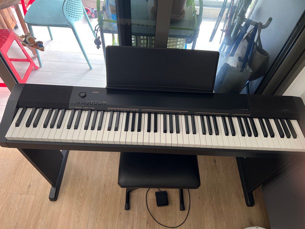 Casio cdp 130 discount weighted keys