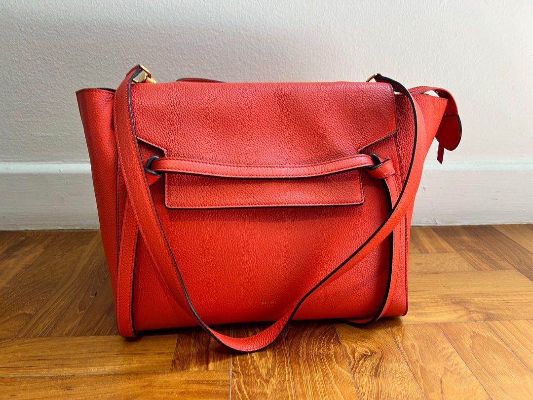 Celine trapeze red sale