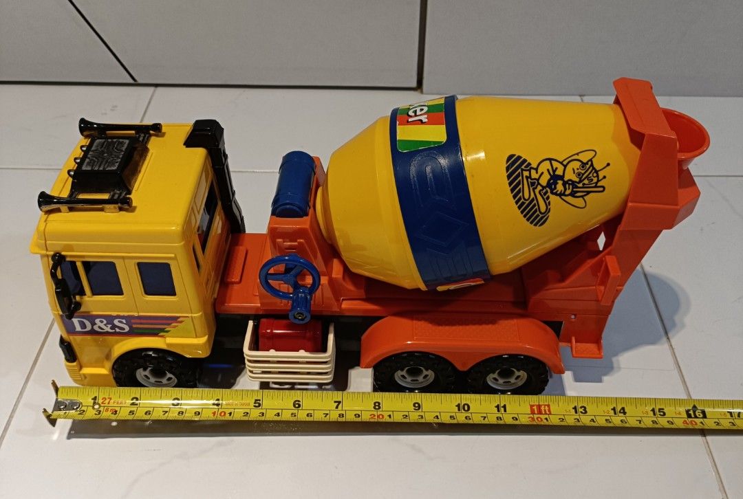 Cement Mixer Toy Truck (Big), Hobbies & Toys, Toys & Games on Carousell