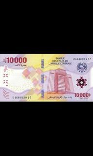 Central African States 10000 francs ND 2022