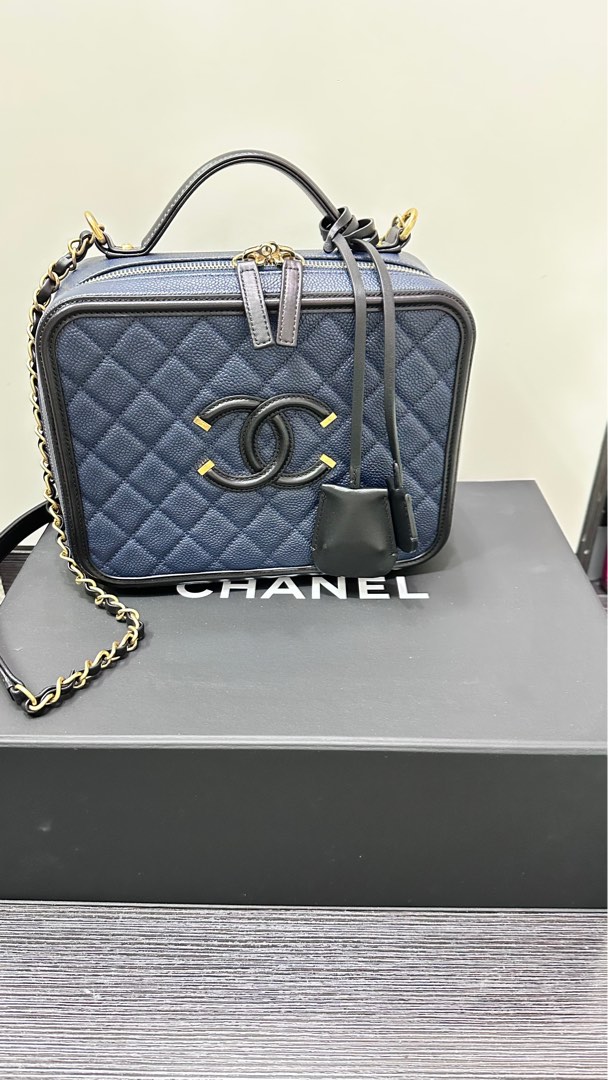 Chanel vanity case 24cm Carousell