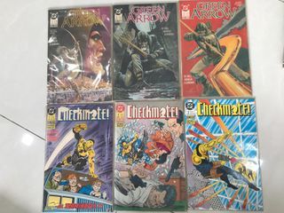 Checkmate bk 1-3 and green arrow bk 1-3 selling cheap