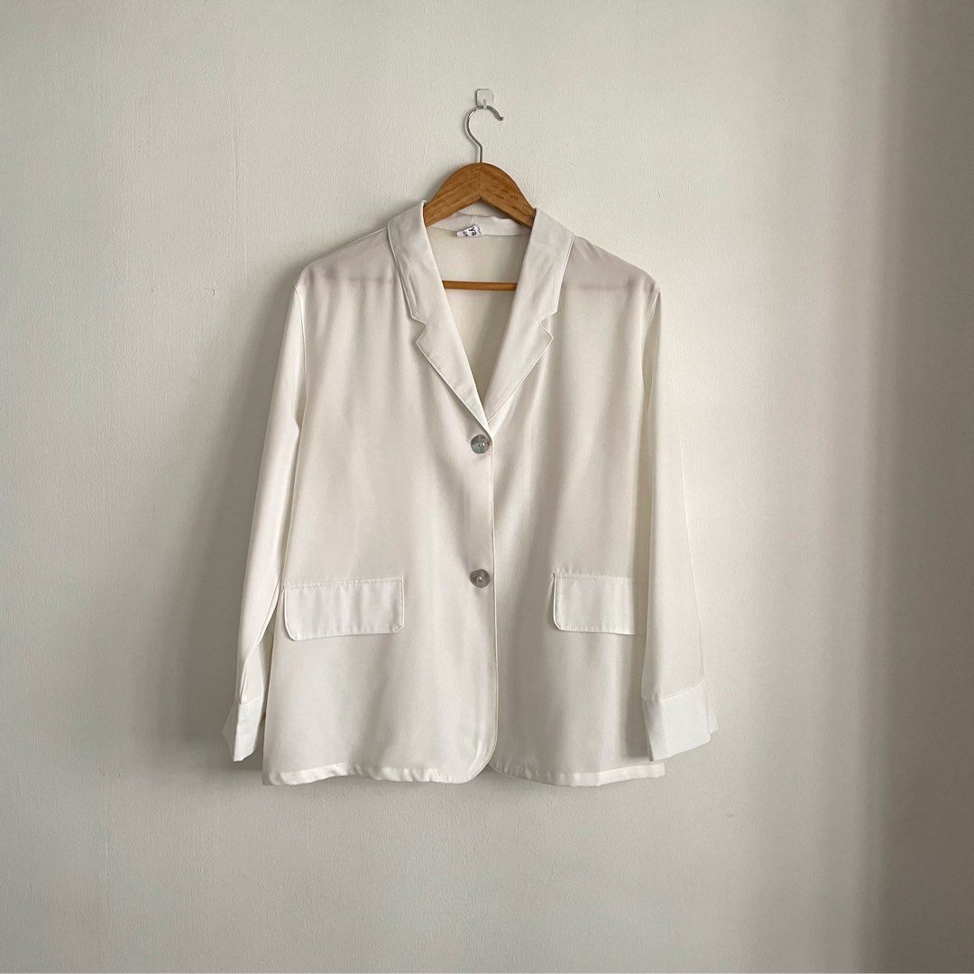 Chiffon blazer hotsell