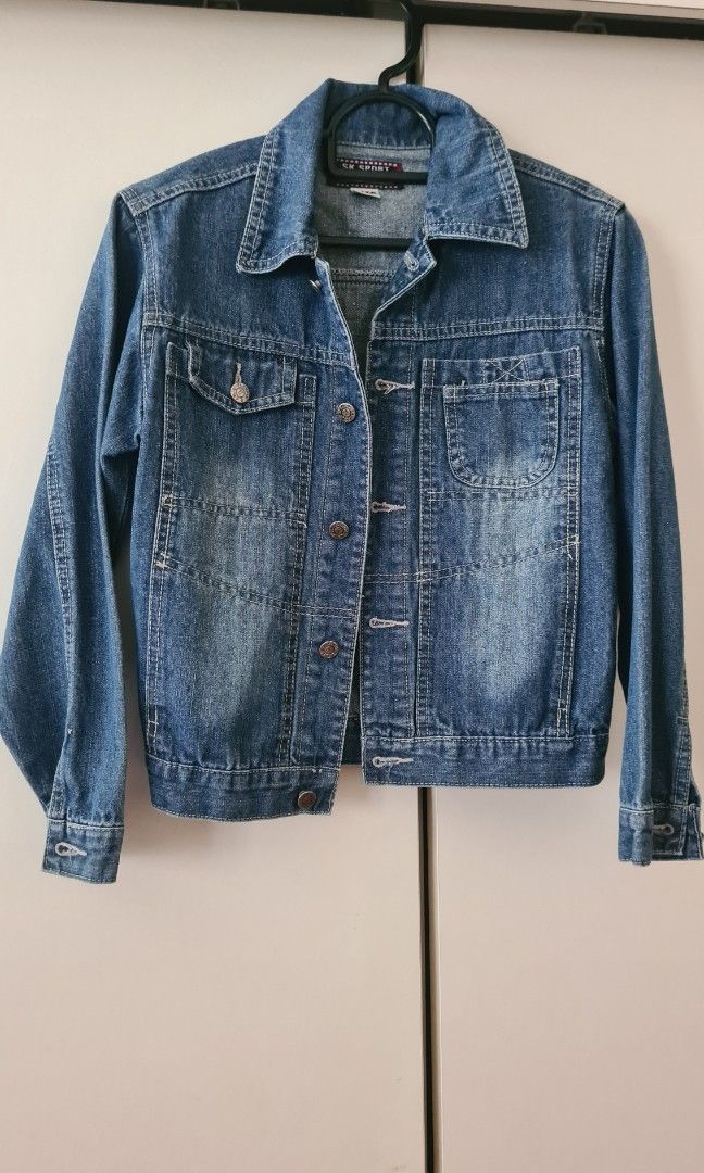 Children's denim jacket next online