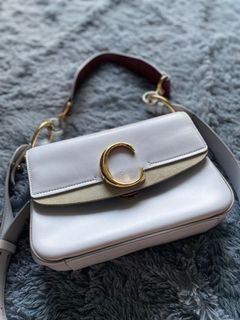 Chloe c online double carry bag