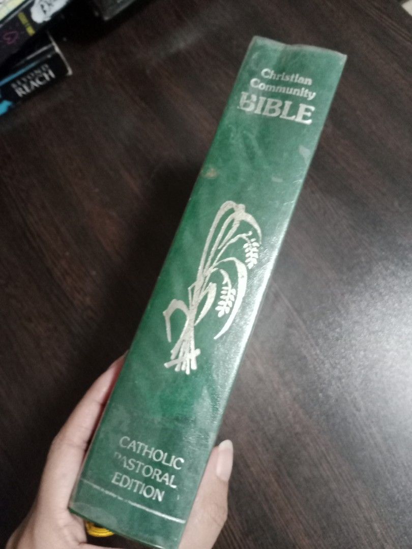 Christian Community Bible Catholic Pastorial Edition (Category: Religion Books) located in Subic. Submitted by buddyhollyfan (Listing ID 1217455757, Image 2). Description: What you see is what you get 400 pesos and up lng po isship ko kpag 300 lng binili pass po Gcash Lbcs.