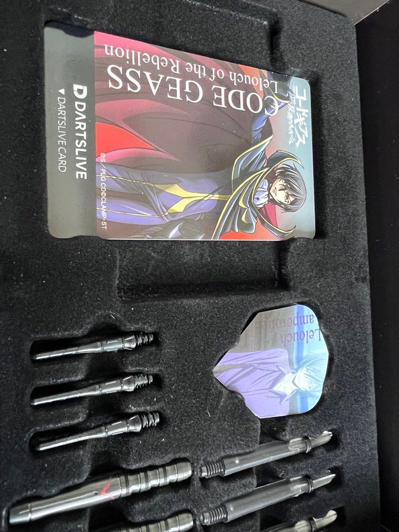 Code Geass - Lelouch of the Rebellion darts limited edition, Hobbies ...