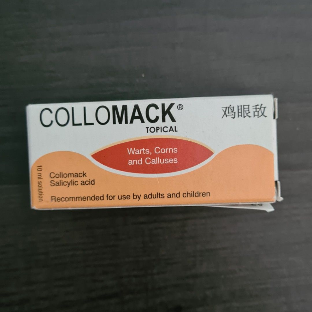 Collomack Topical Salicylic Acid Solution (For Painless – WMPVD