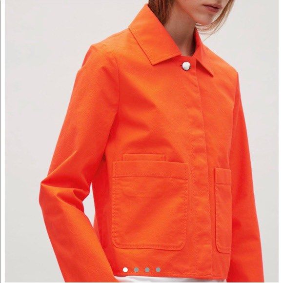 Cos clearance orange jacket