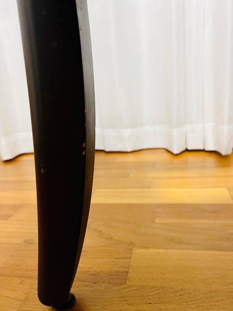 Crate & Barrel Olive Green Solid Wood Chair, Furniture & Home Living