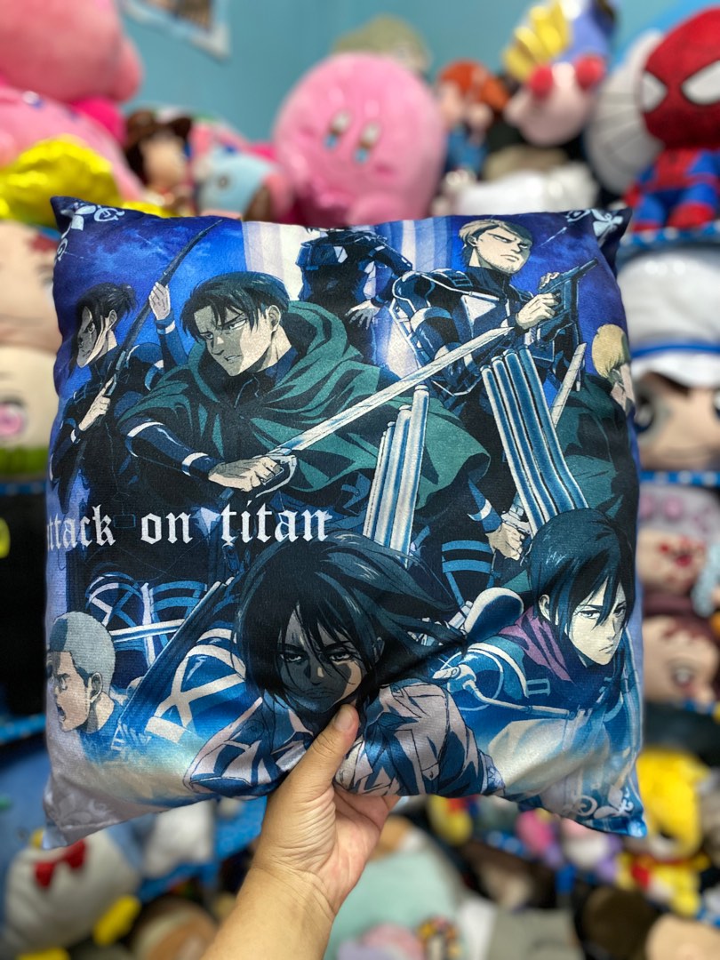 Cushion Attack on Titan Final season, Hobbies & Toys, Toys & Games on