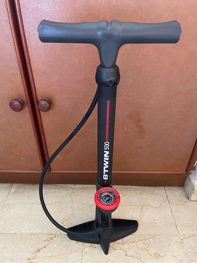 Decathlon floor hotsell pump 500