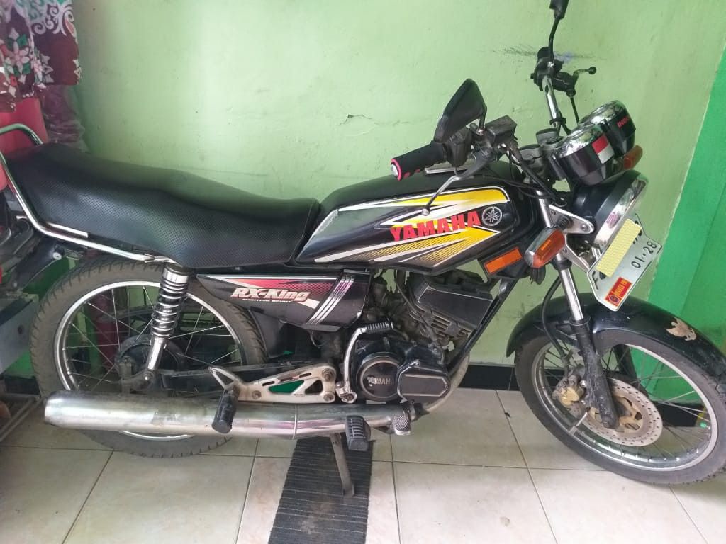 Dijual motor rx king tahun 2003 kondisi prima dan lengkap, Motor di