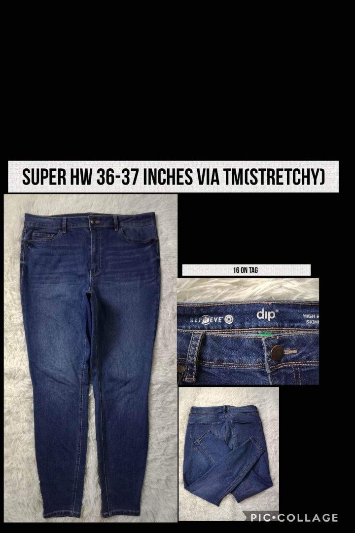 Dip denim, Women's Fashion, Bottoms, Jeans on Carousell