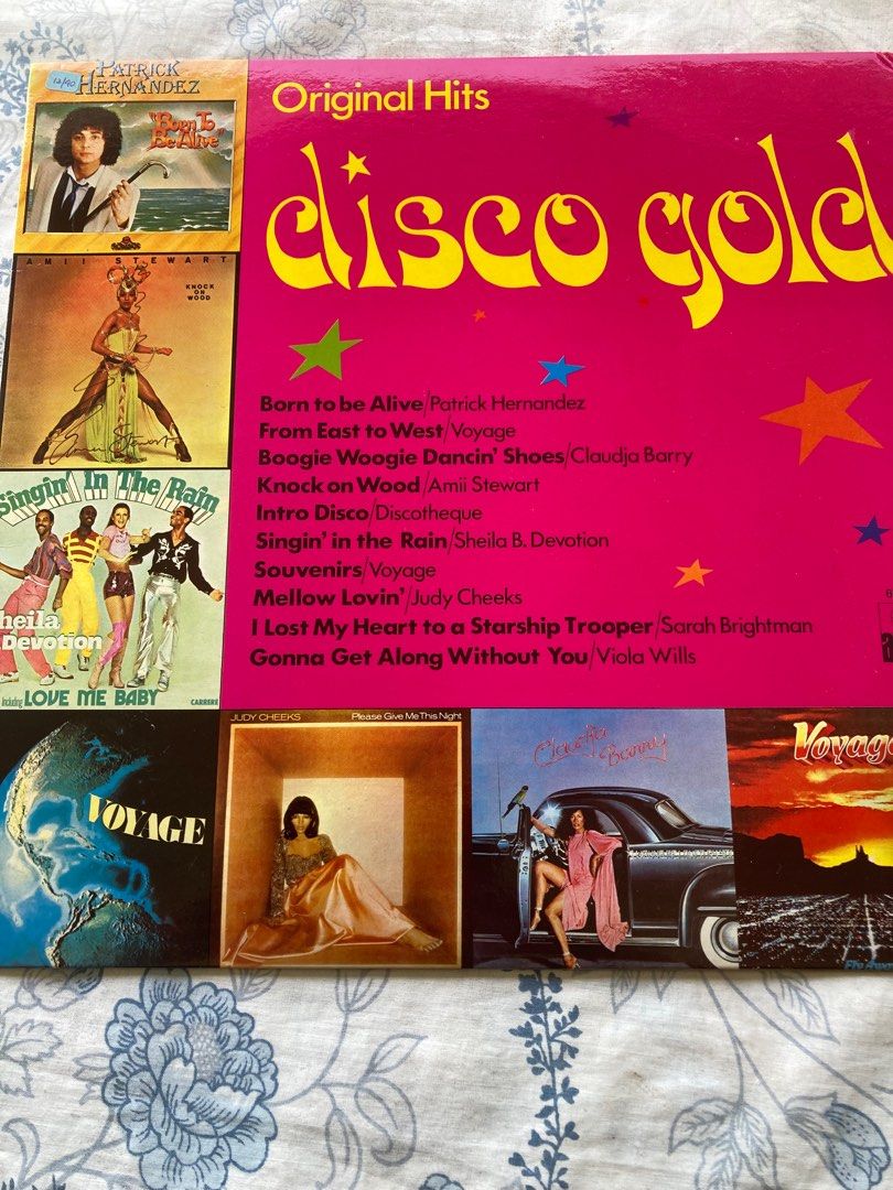 Disco Gold Vinyl, Hobbies & Toys, Music & Media, Vinyls on Carousell