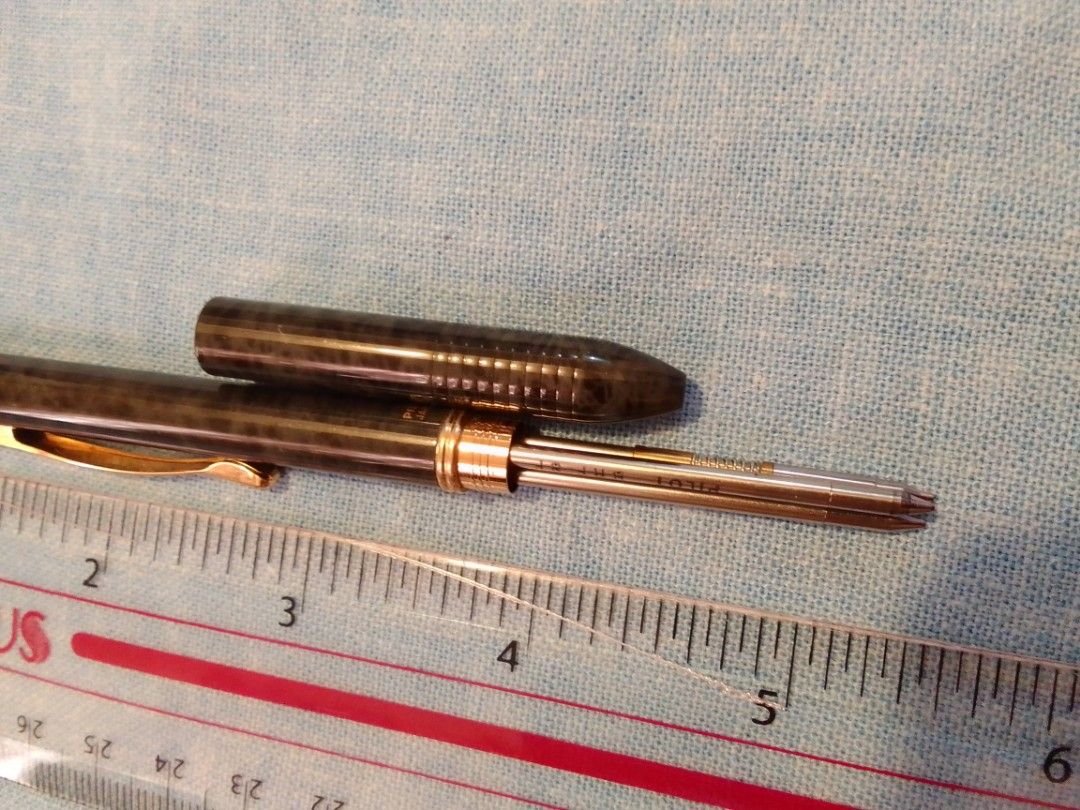 Discontinued Pilot 2+1 multi pen Marble design (Category: Stationery & School Supplies) located in Cavite. Submitted by dreamsky21 (Listing ID 1217501553, Image 2). Description: Discontinued Pilot 2+1 multi pen Marble design The red and black ball point are not writing anymore. Mechanical pencil is refillable Please do your research regarding the refills..