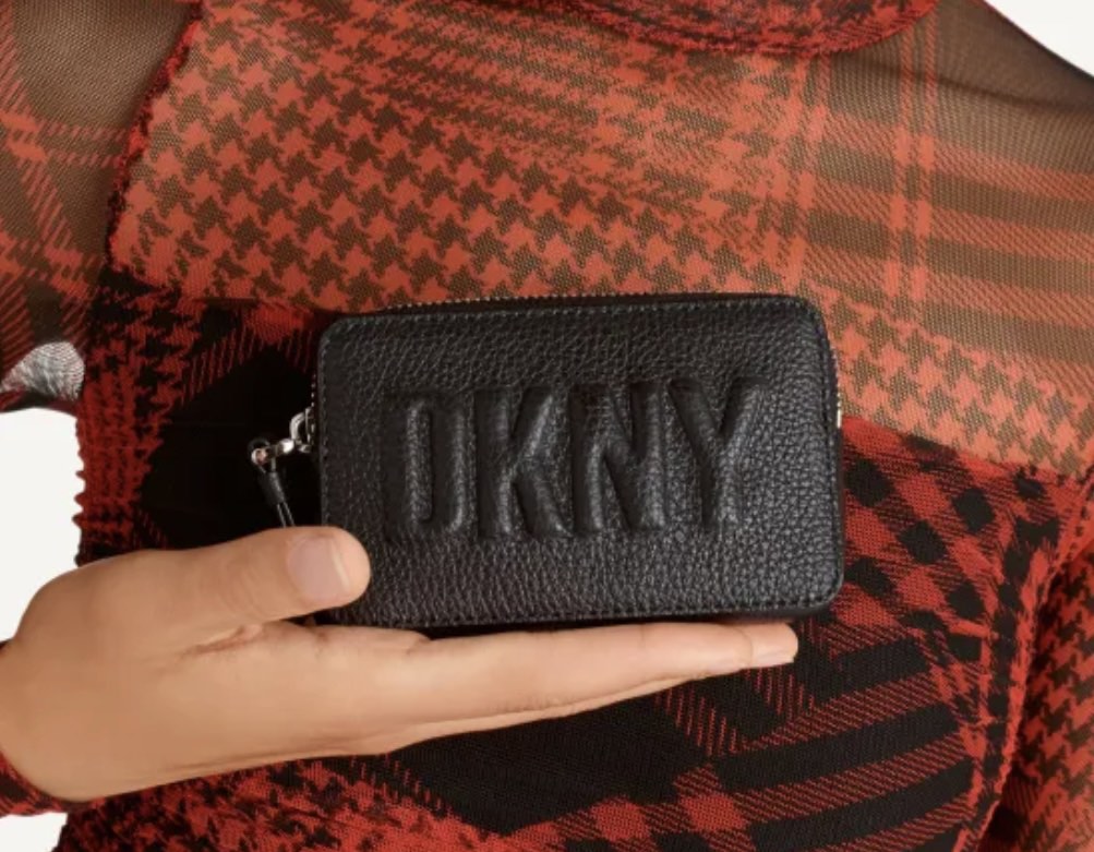 DKNY Coin Card Pouch Purse (Original. New), Women's Fashion, Bags