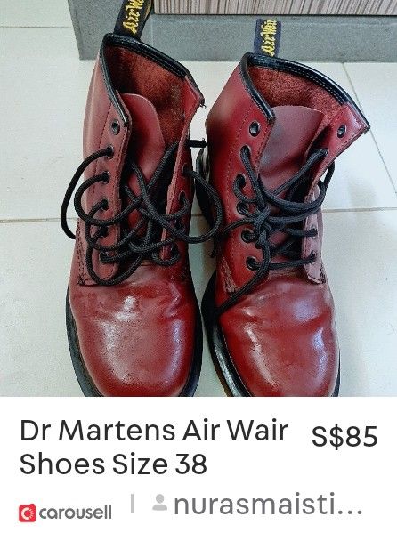 Dr martens size hot sale 41