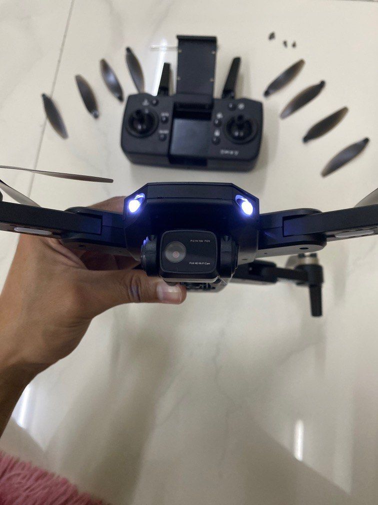 DRONE X1 PRO CONDITION 10 10 baru Fly 3 kali CAMERA 720P HD