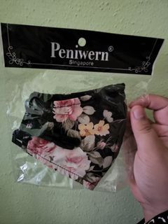 EARLOOP Masks with designs floral and bandana