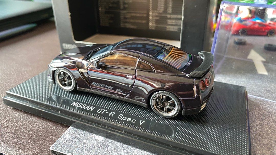 1円～ エブロ 1/43 ニッサン スカイライン GT-R KPGC 10 レーシング