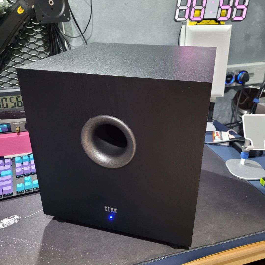 Elac Debut S8.2 8" powered subwoofer, Audio, Soundbars, Speakers