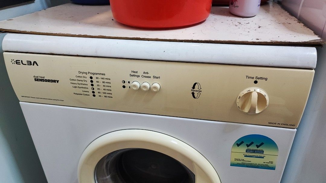 ELBA Dryer Made in England, TV & Home Appliances, Washing Machines and