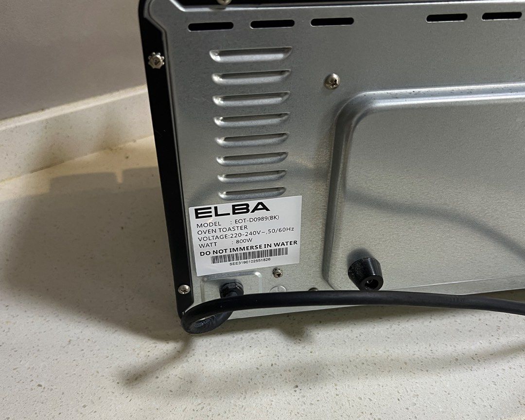 ELBA OVEN TOASTER EOTD0989, TV & Home Appliances, Kitchen Appliances