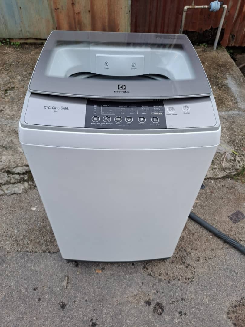 Electrolux top load washing machine 9 kg, TV & Home Appliances, Washing