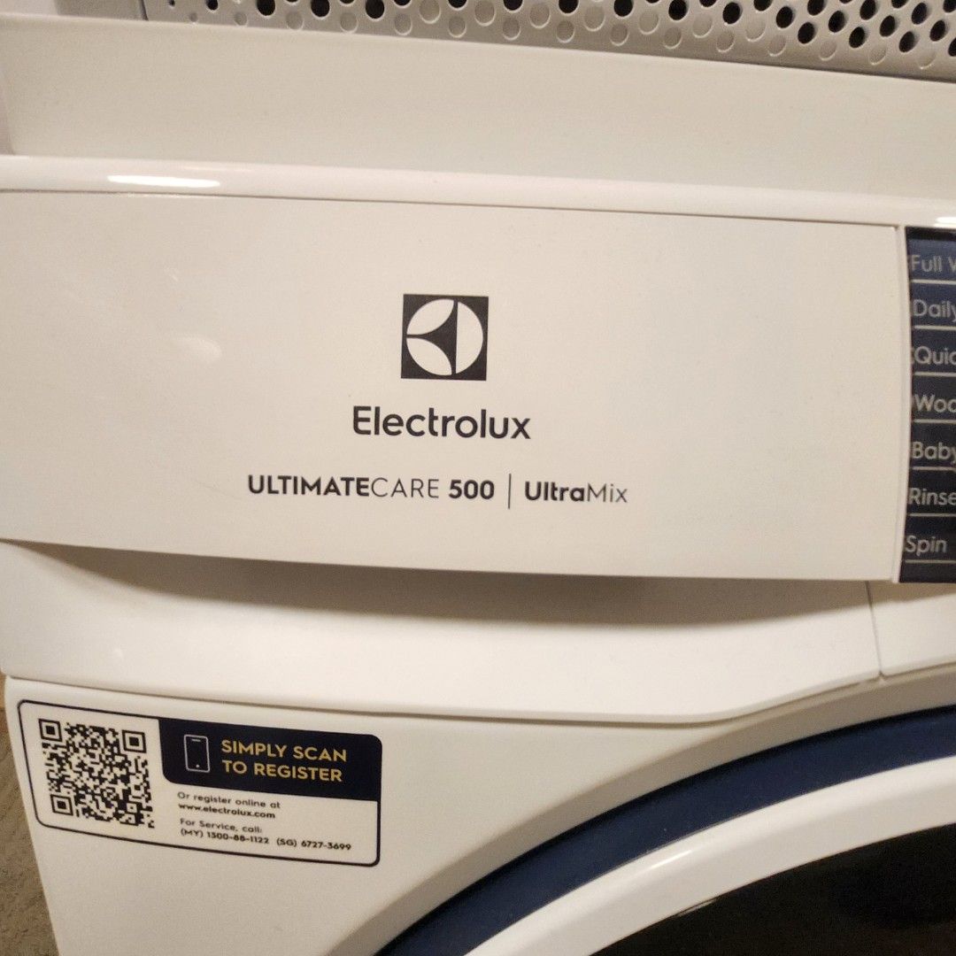 Electrolux Washer Dryer Stackable Ultimatecare, TV & Home Appliances