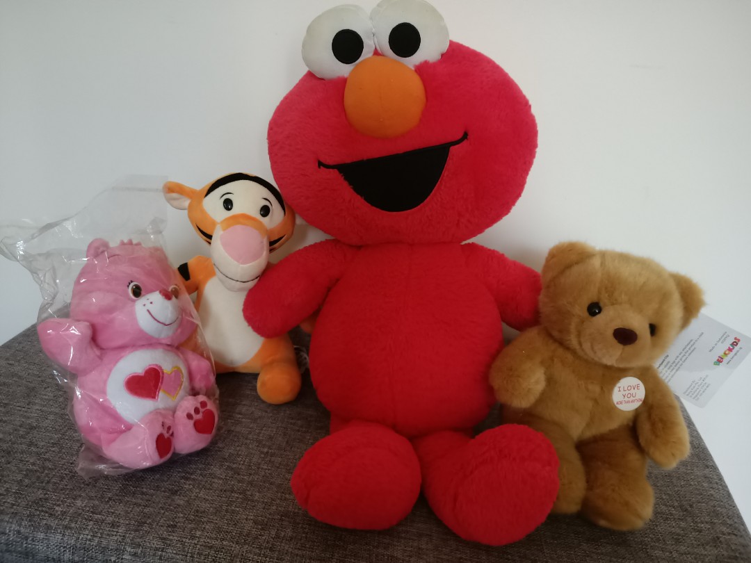 Elmo, Tigger, Care Bear, Hobbies & Toys, Toys & Games on Carousell