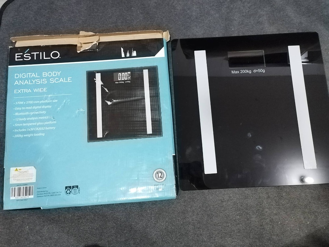 Estilo Digital Body Analysis Scale, Health & Nutrition, Health Monitors