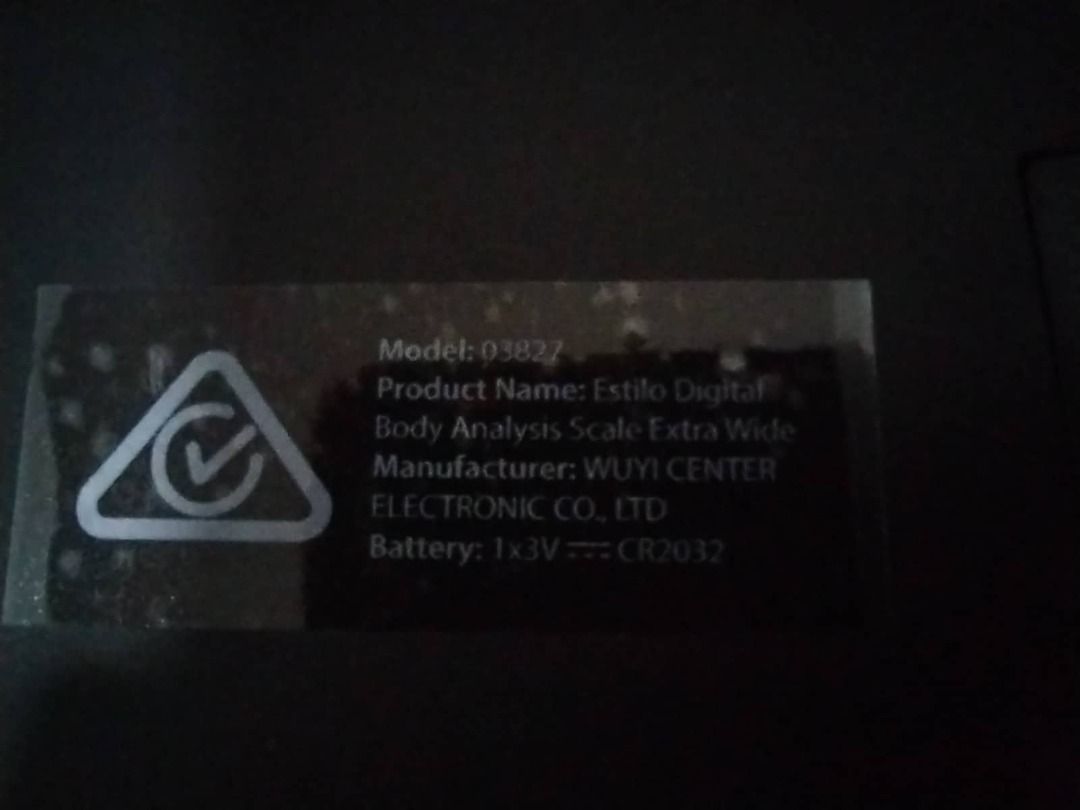 Estilo Digital Body Analysis Scale, Health & Nutrition, Health Monitors