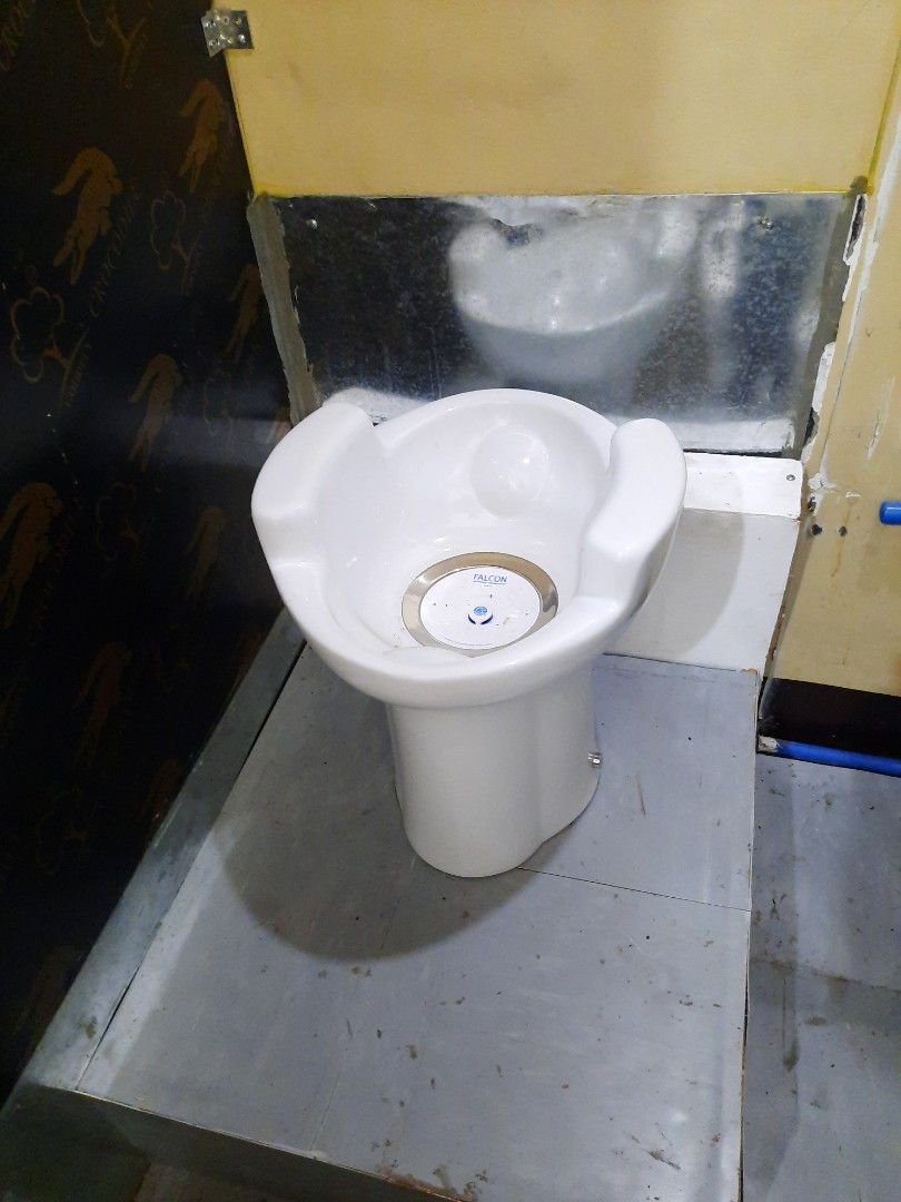 Falcon water free urinal, Furniture & Home Living, Bathroom & Kitchen Fixtures on Carousell