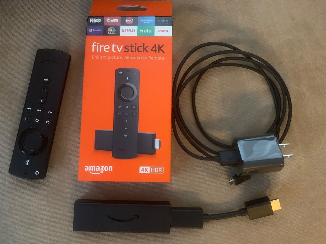 Fire stick 4k amazon, TV & Home Appliances, TV & Entertainment, Media