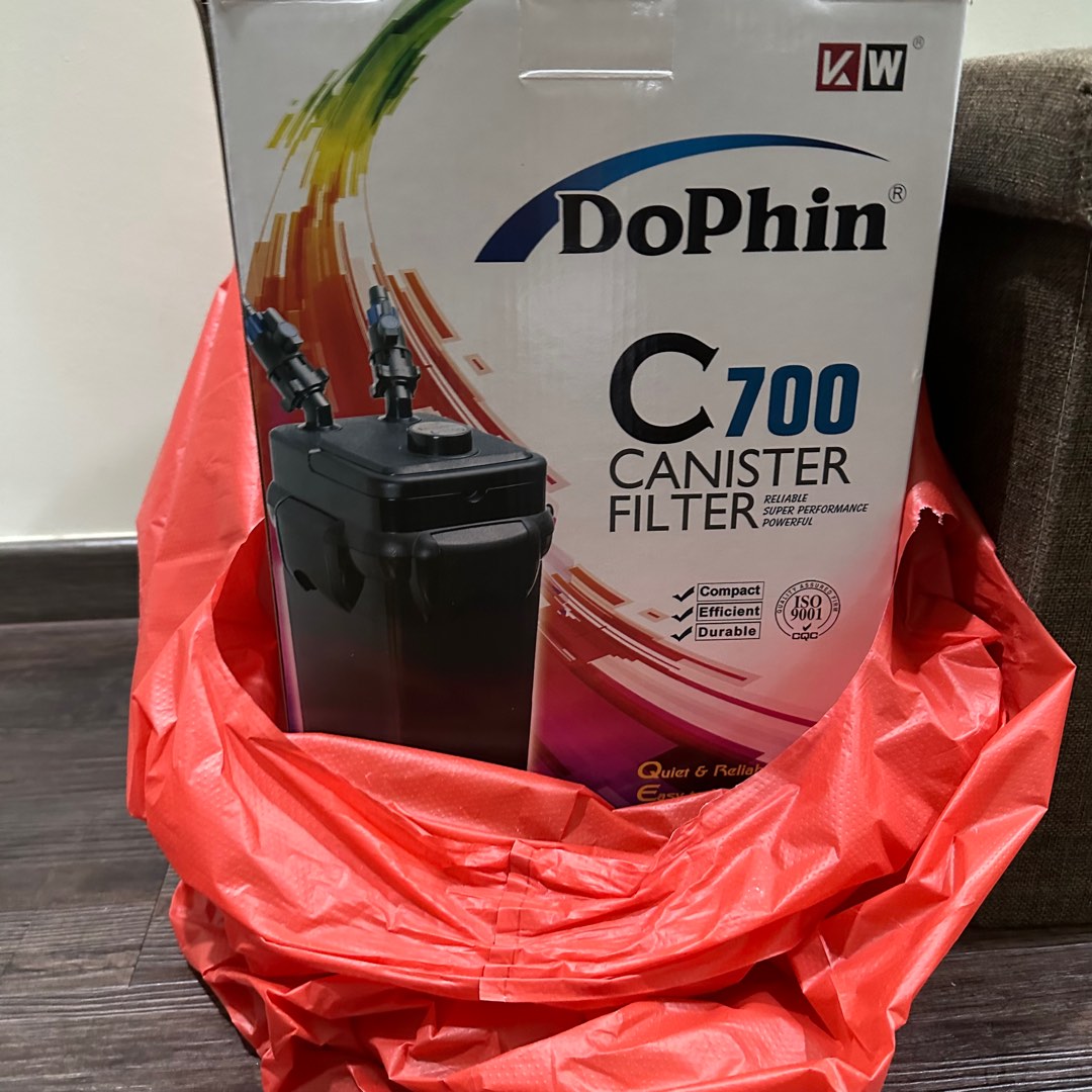 Fish tank filter Dophin c700 canister filter, Pet Supplies, Homes