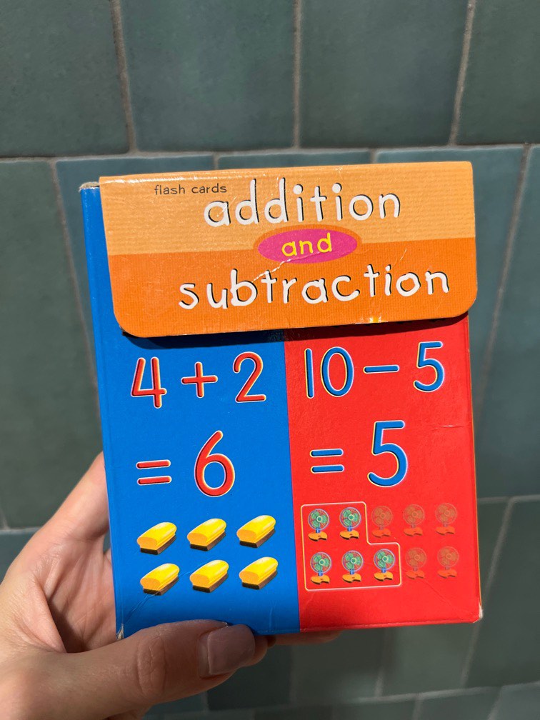 Flash cards addition & subtraction, Babies & Kids, Infant Playtime on