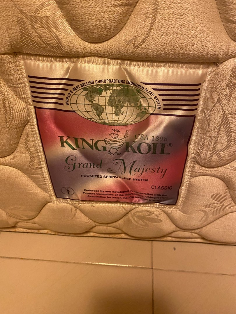 King koil deals grand majesty