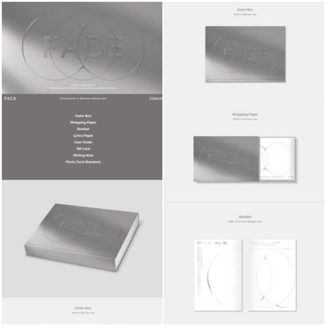 [FREE POSTAGE] BTS JIMIN FACE (WEVERSE/KTOWN4U), Hobbies & Toys