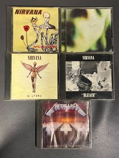 FS: ORIGINAL CD Sleeve only (Nirvana, smashing pumpkins, Metallica)