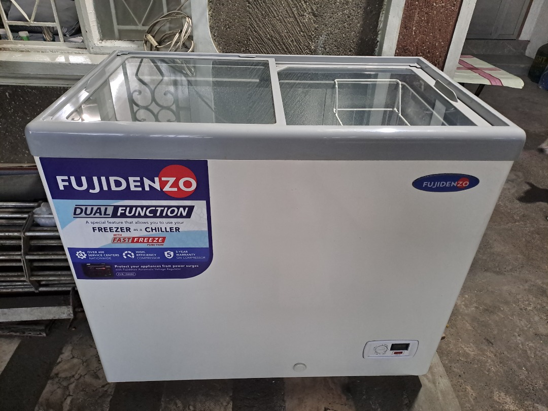 Fujidenzo 7cu.ft. Chest Freezer, Dual Function, TV & Home Appliances