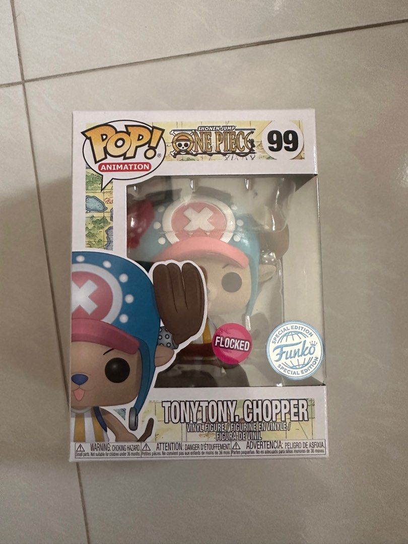 Funko One Piece Chopper Flocked, Hobbies & Toys, Toys & Games on Carousell