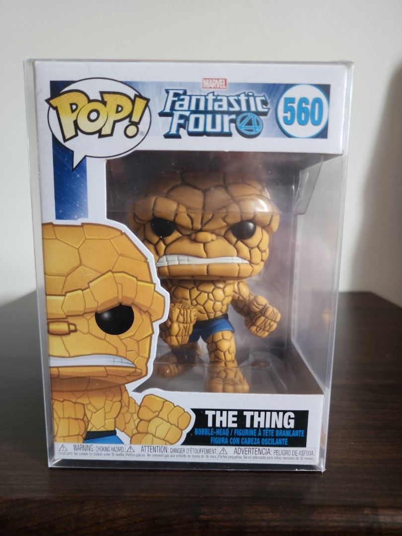Funko Pop - THE THING (FANTASTIC FOUR), Hobbies u0026 Toys, Toys u0026 Games on  Carousell