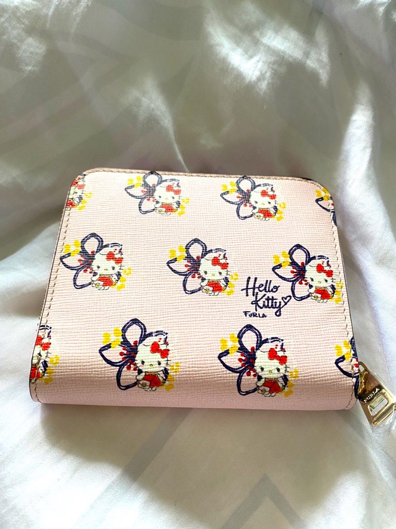 Furla hello kitty bifold wallet