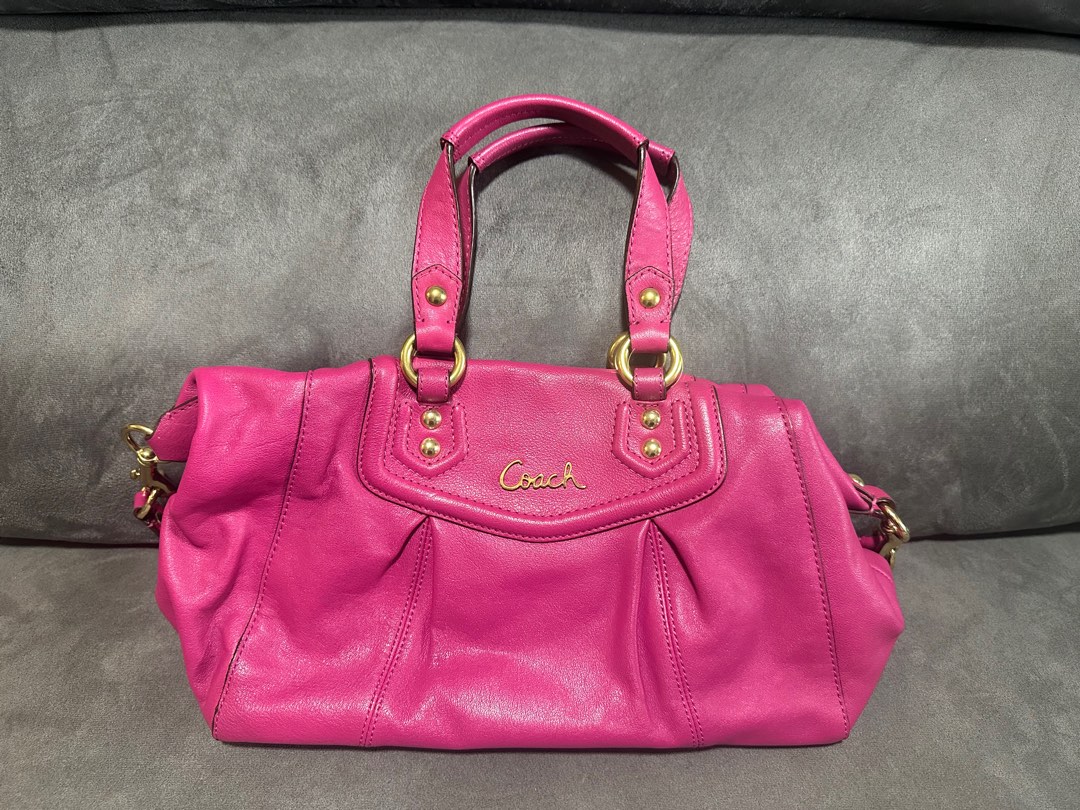 Fuschia discount coach purse