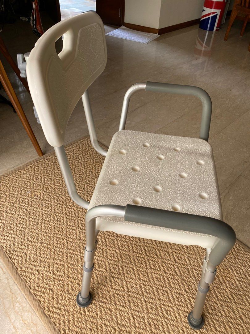 Geriatric Shower Chair, Furniture & Home Living, Bathroom & Kitchen