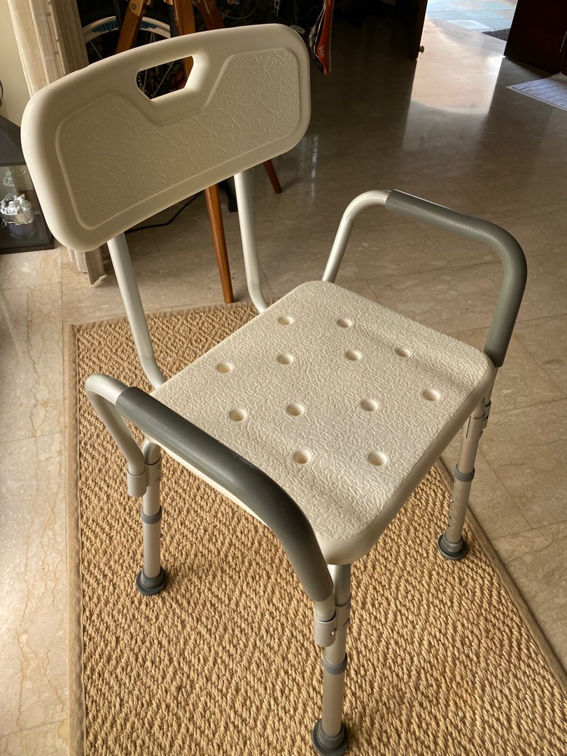 Geriatric Shower Chair, Furniture & Home Living, Bathroom & Kitchen